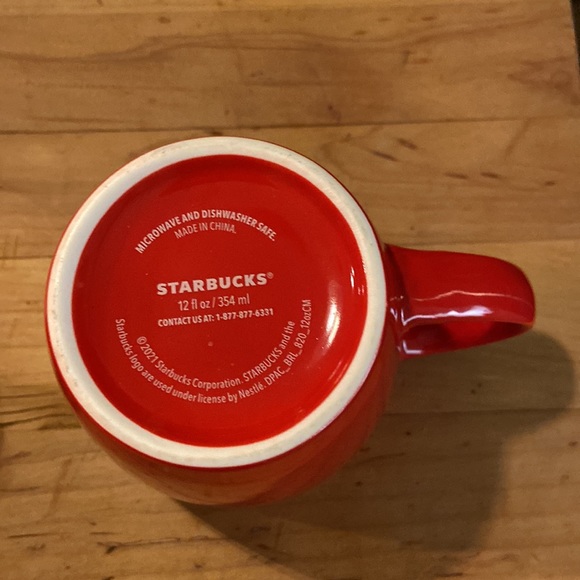 Starbucks red mug X 2 - Picture 2 of 2
